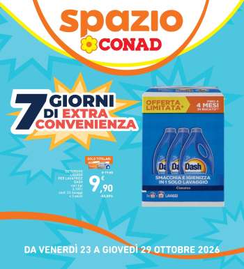Volantino Spazio Conad - 23/10/2026 - 29/10/2026.
