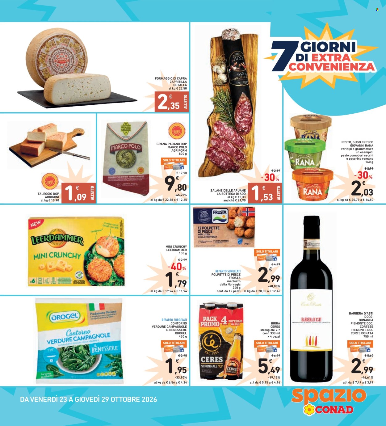 Volantino Spazio Conad - 23/10/2026 - 29/10/2026. Pagina 3