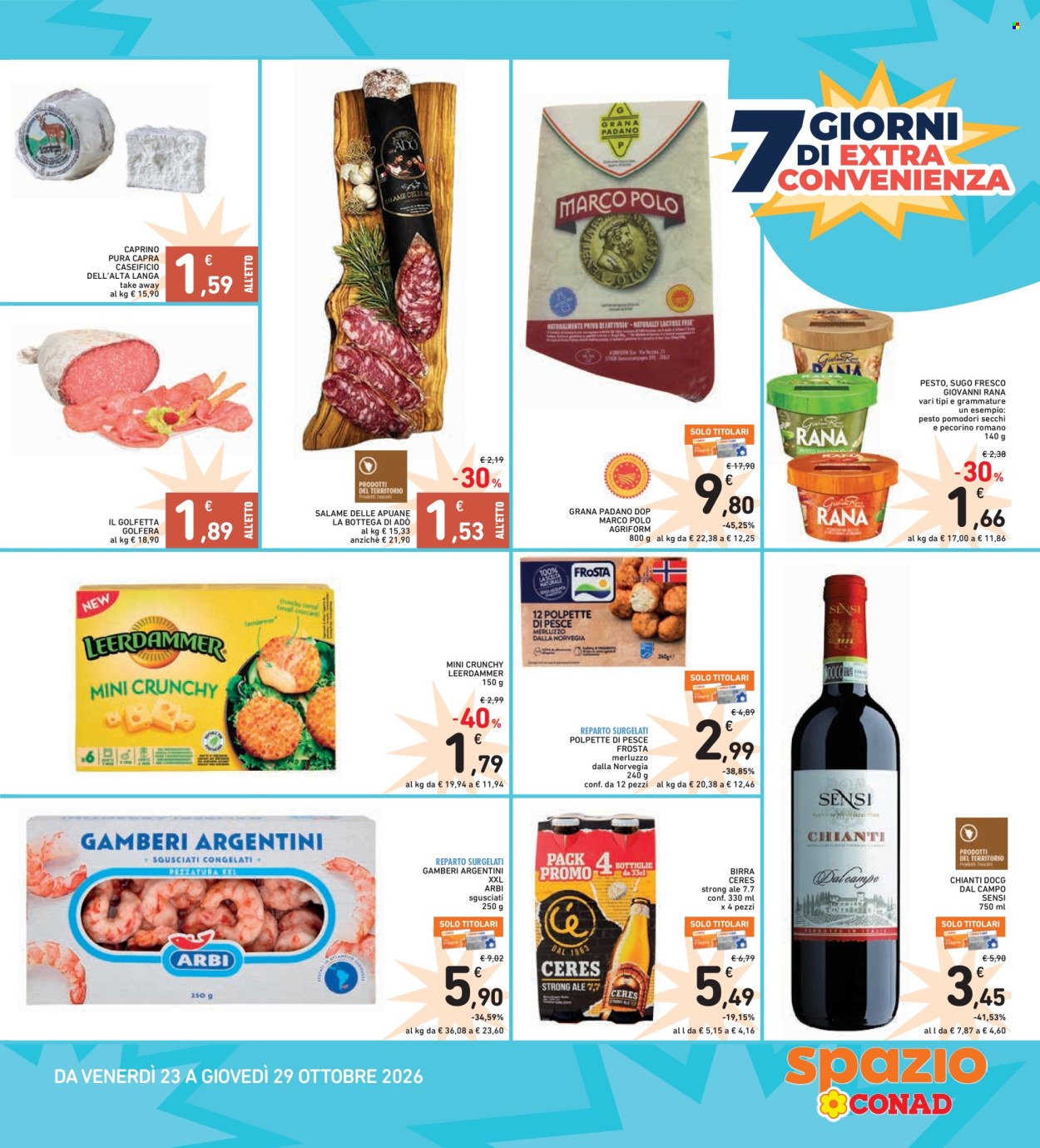 Volantino Spazio Conad - 23/10/2026 - 29/10/2026. Pagina 3