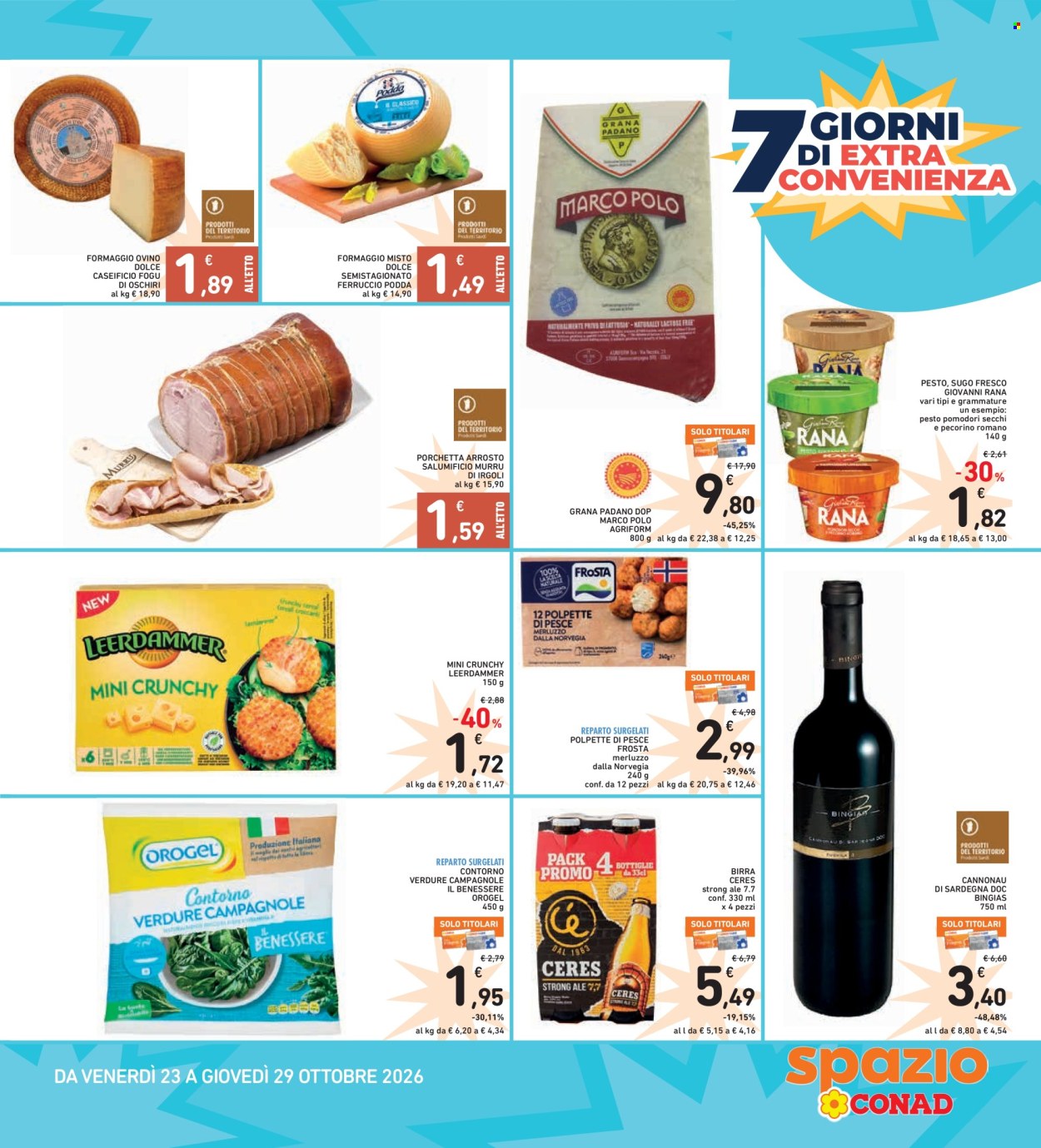 Volantino Spazio Conad - 23/10/2026 - 29/10/2026. Pagina 3