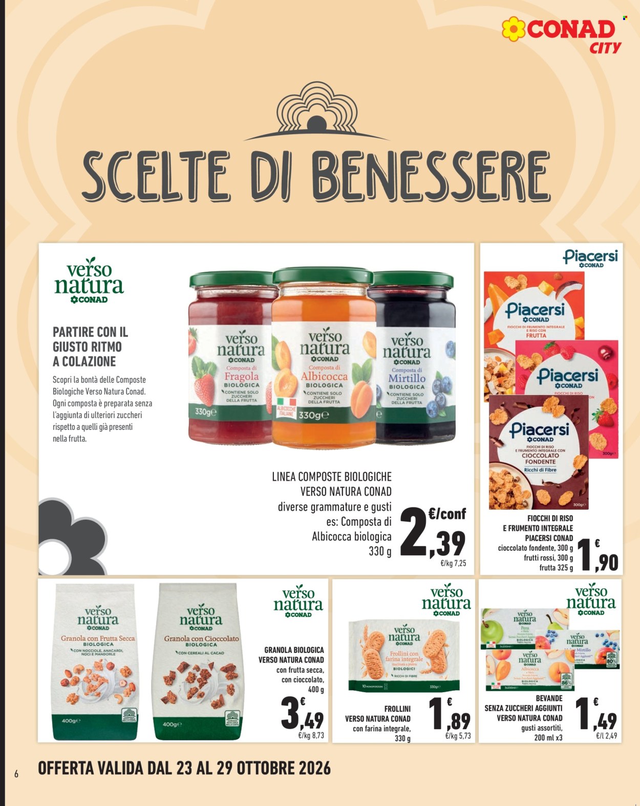 Volantino Conad City - 23/10/2026 - 29/10/2026. Pagina 6