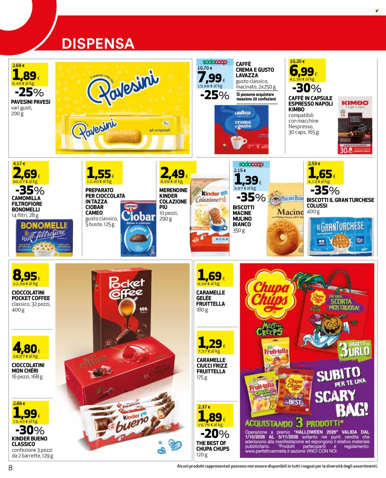 Volantino Coop - 22/10/2026 - 4/11/2026. Pagina 8