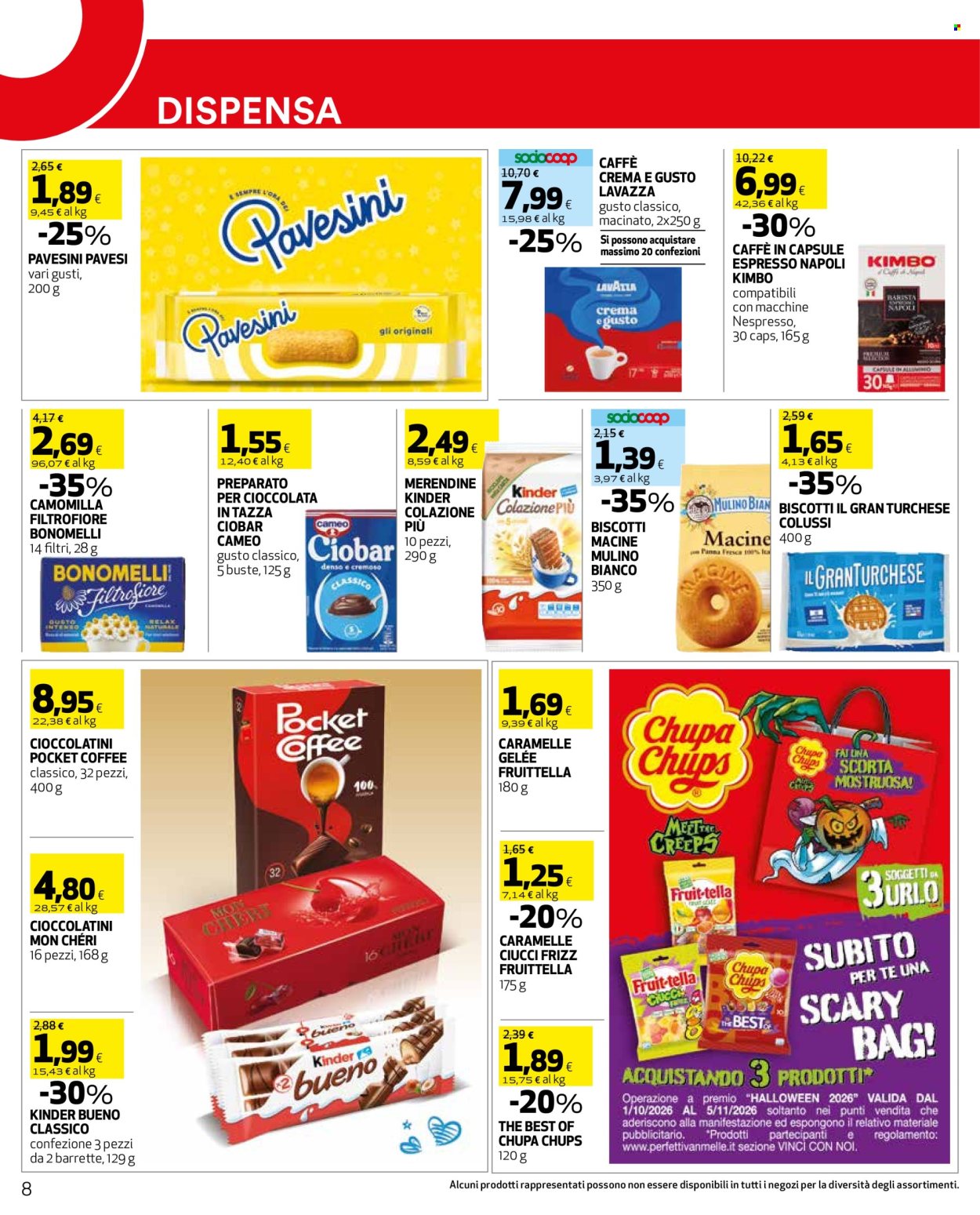 Volantino Coop - 22/10/2026 - 4/11/2026. Pagina 8