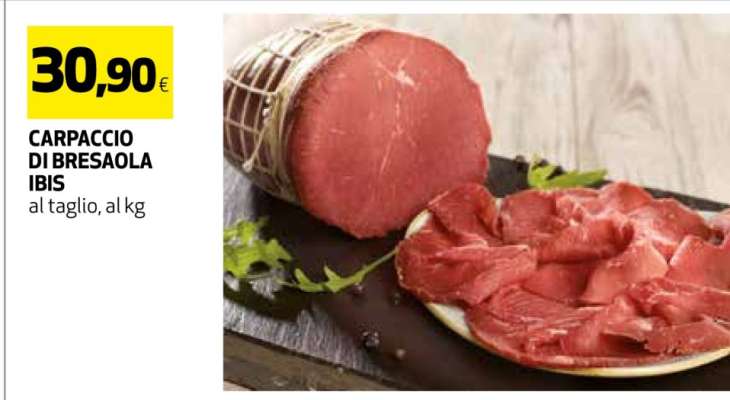 Carpaccio di Bresaola Ibis