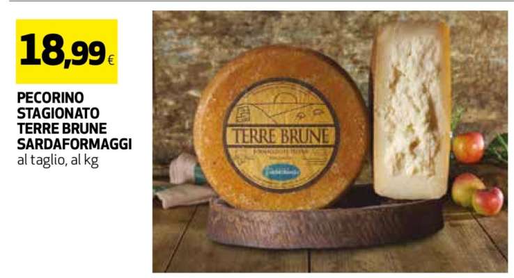 Pecorino Stagionato Terre Brune Sardaformaggi