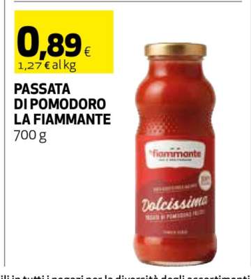 PASSATA DI POMODORO LA FIAMMANTE