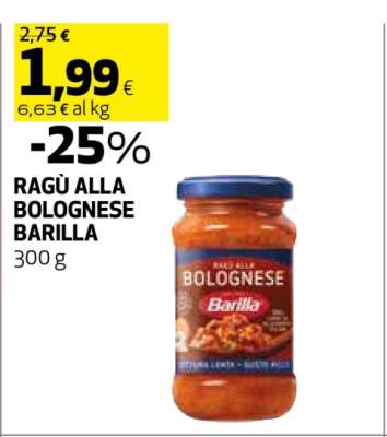 RAGÙ ALLA BOLOGNESE BARILLA