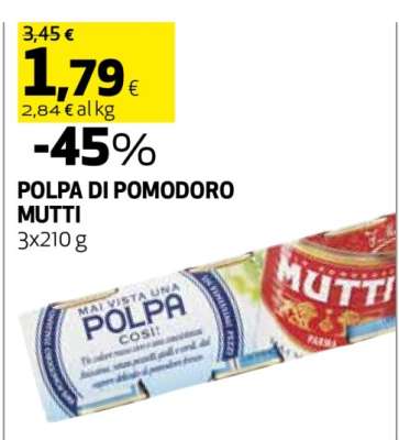 POLPA DI POMODORO MUTTI