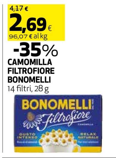 Camomilla Filtrofiore Bonomelli