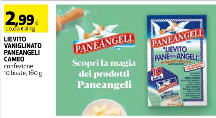 LIEVITO VANIGLINATO PANEANGELI CAMEO