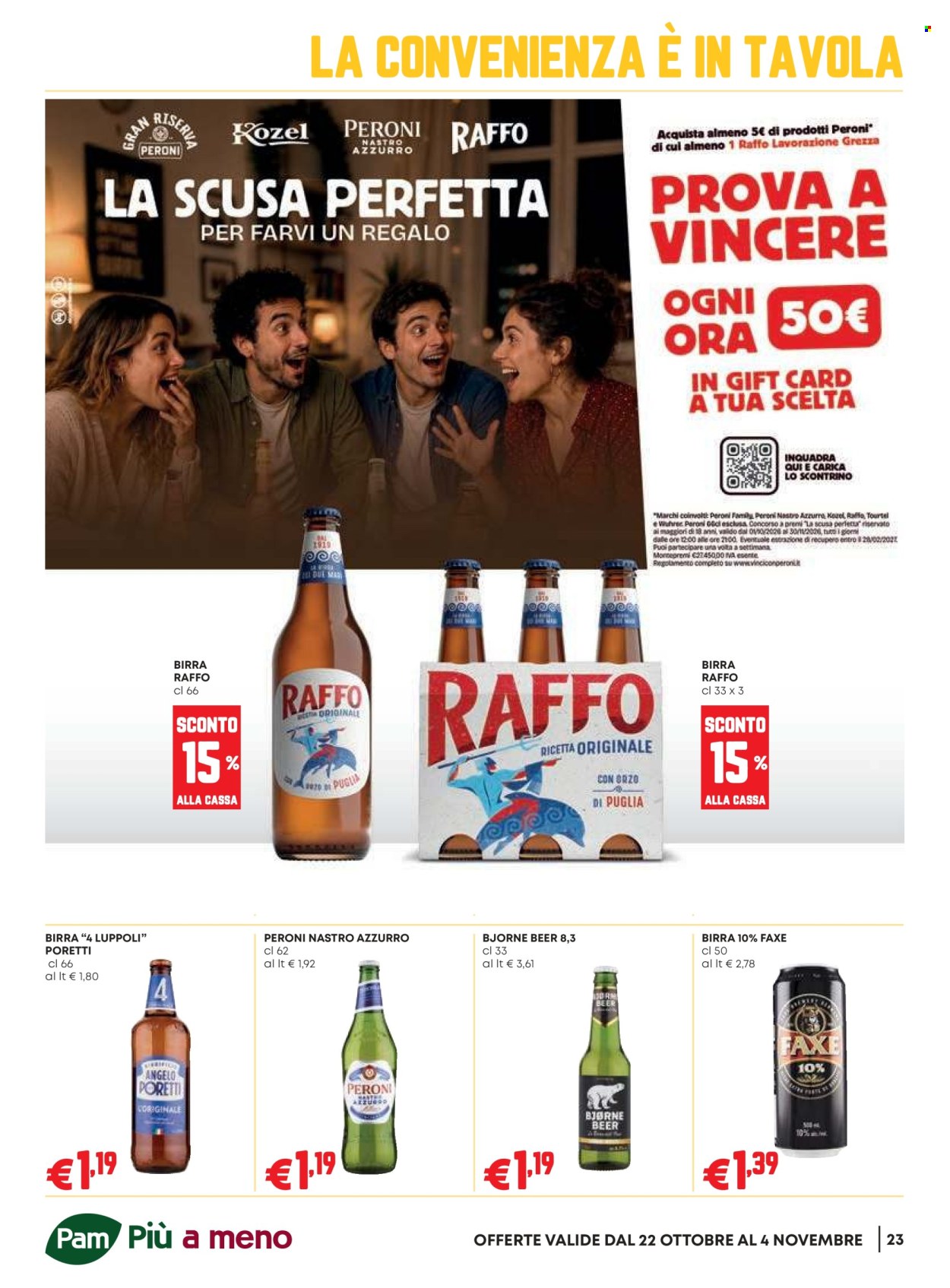 Volantino Pam Panorama - 22/10/2026 - 4/11/2026. Pagina 23