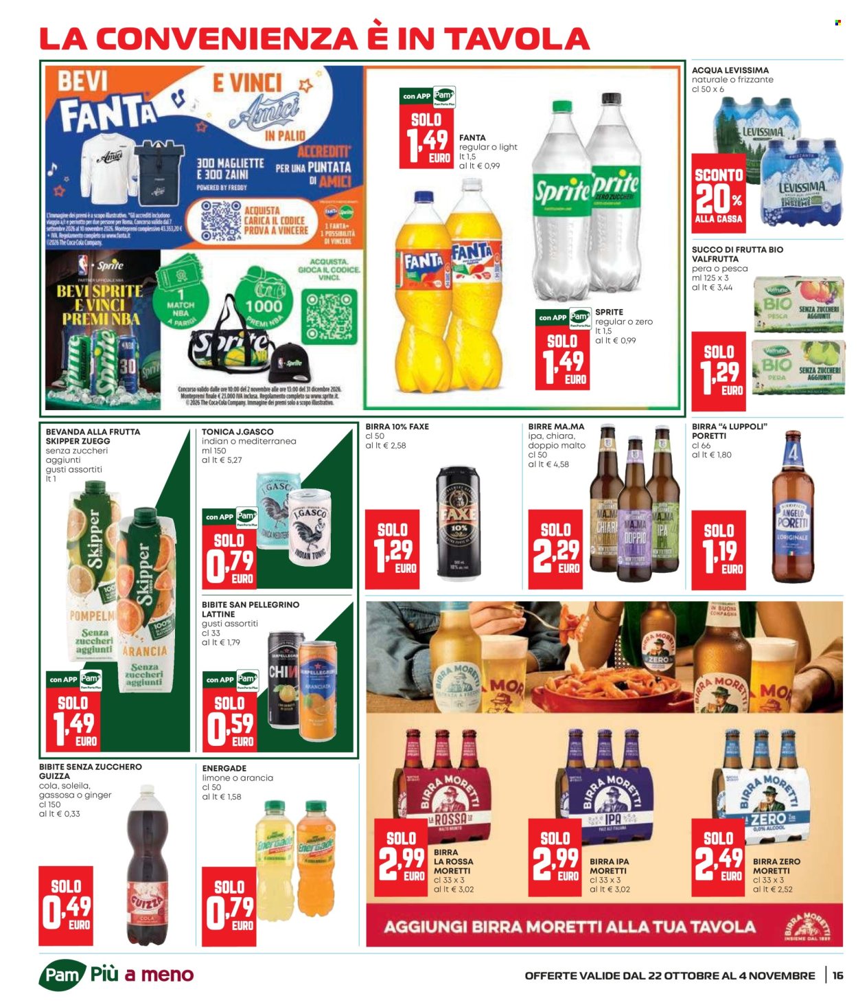 Volantino Pam Panorama - 22/10/2026 - 4/11/2026. Pagina 16