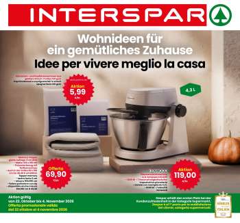 Volantino Interspar - 22/10/2026 - 4/11/2026.