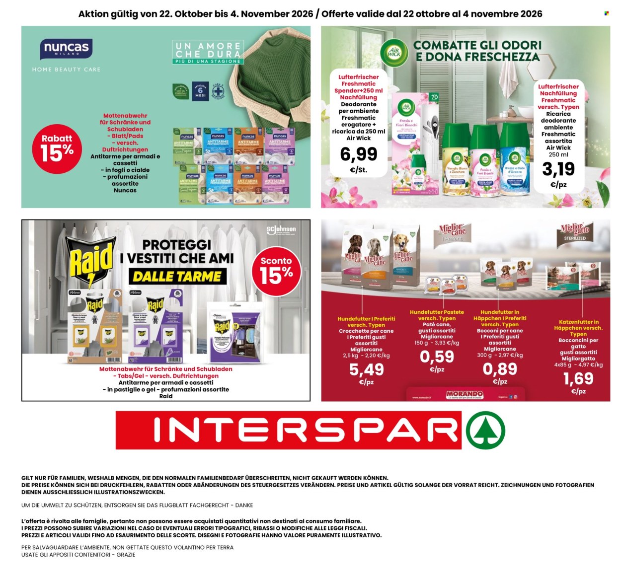 Volantino Interspar - 22/10/2026 - 4/11/2026. Pagina 16