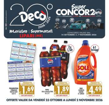 Volantino Deco - 23/10/2026 - 2/11/2026.