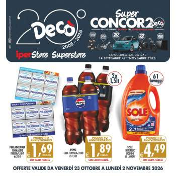 Volantino Deco - 23/10/2026 - 2/11/2026.