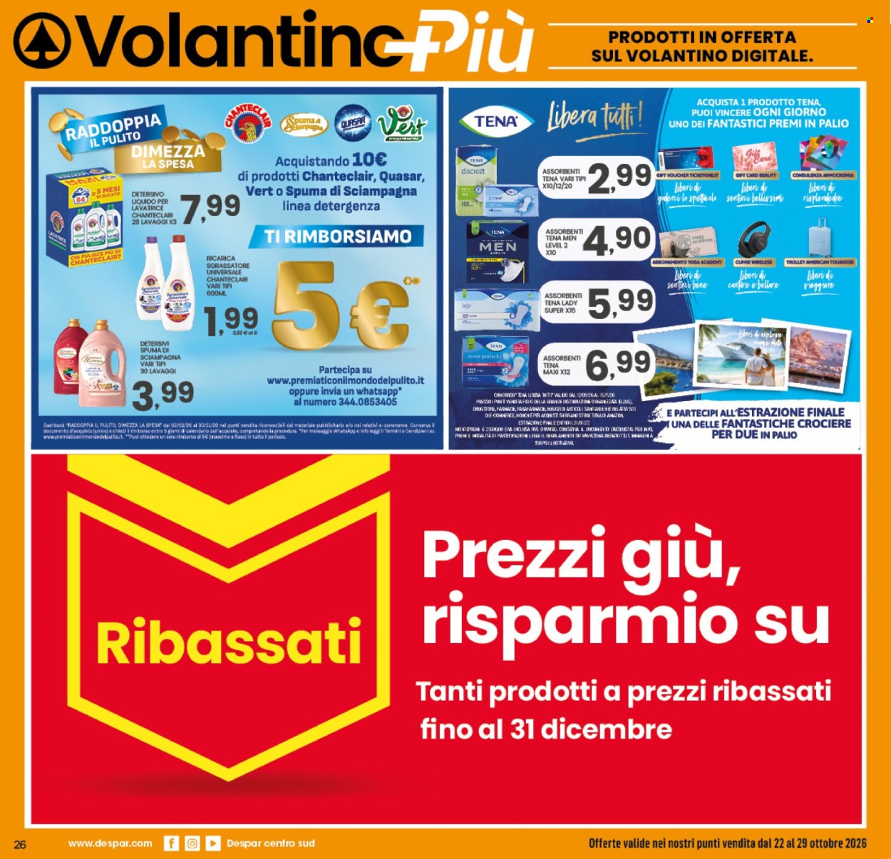 Volantino Despar - 22/10/2026 - 29/10/2026. Pagina 24