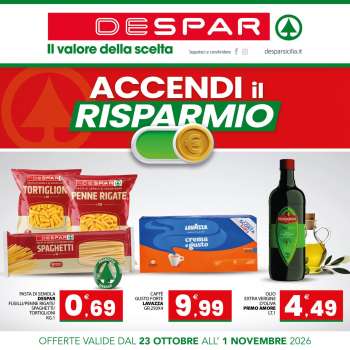 Volantino Despar - 23/10/2026 - 1/11/2026.