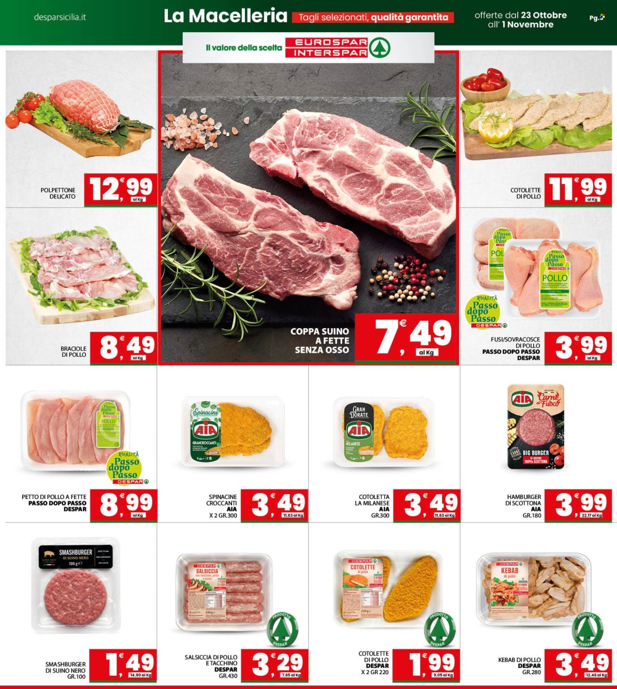 Volantino Eurospar - 23/10/2026 - 1/11/2026. Pagina 3