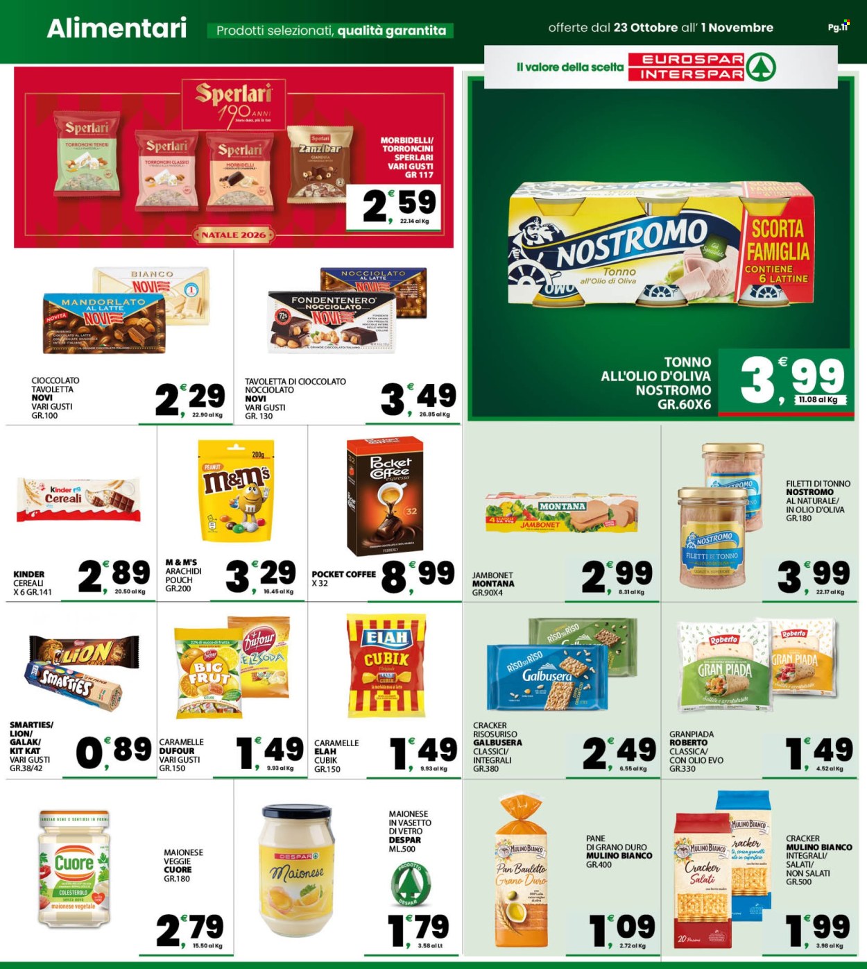 Volantino Eurospar - 23/10/2026 - 1/11/2026. Pagina 11