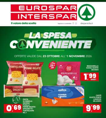 Volantino Interspar - 23/10/2026 - 1/11/2026.