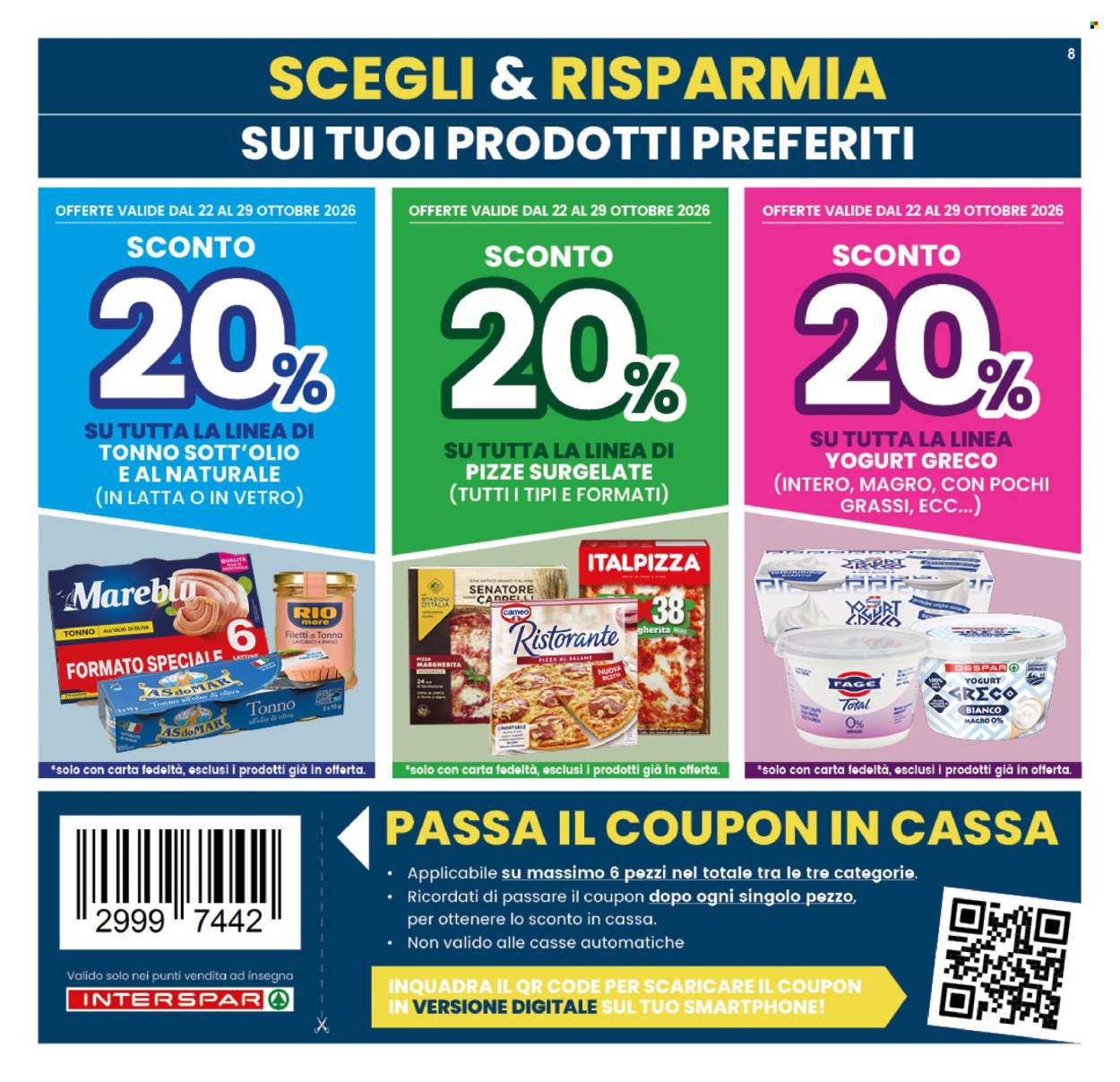 Volantino Interspar - 22/10/2026 - 1/11/2026. Pagina 8