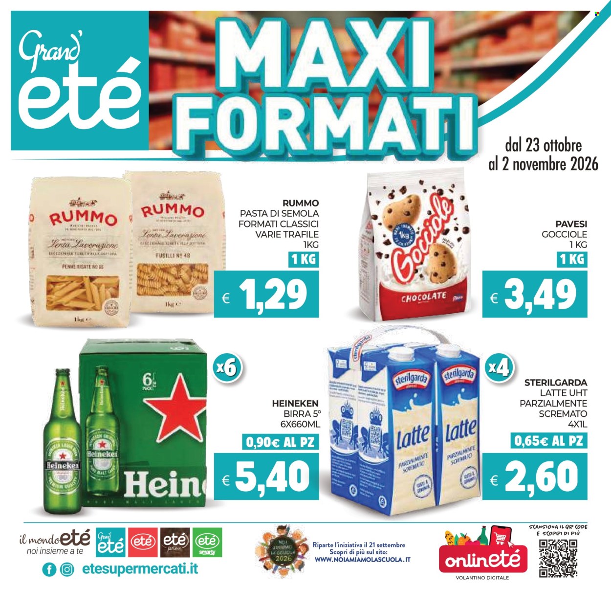 Volantino Eté - 23/10/2026 - 2/11/2026. Pagina 1