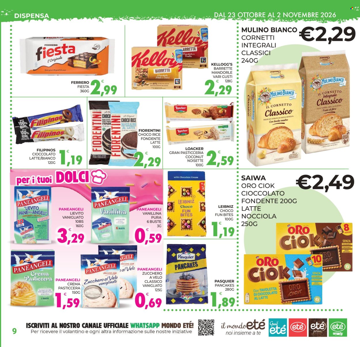 Volantino Eté - 23/10/2026 - 2/11/2026. Pagina 9