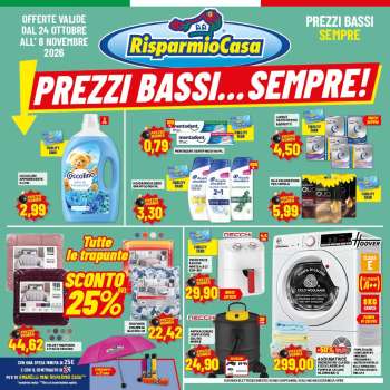 Volantino Risparmio Casa - 24/10/2026 - 8/11/2026.