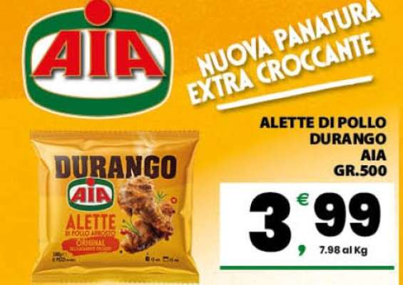AIA ALETTE DI POLLO DURANGO