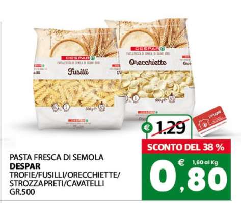 PASTA FRESCA DI SEMOLA DESPAR