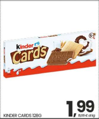 KINDER CARDS 128G
