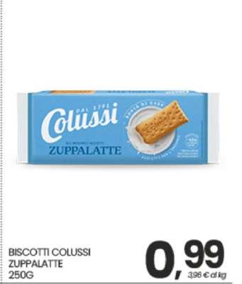 BISCOTTI COLUSSI ZUPPALATTE