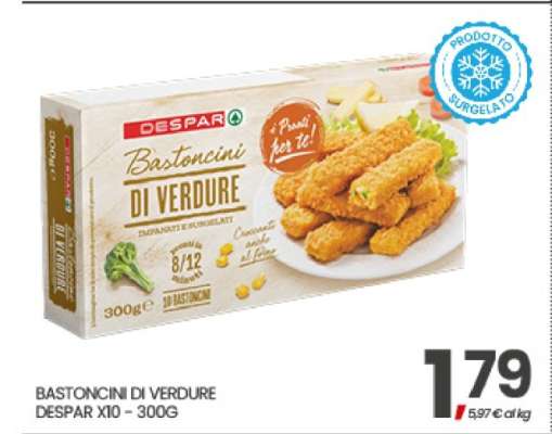 BASTONCINI DI VERDURE