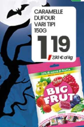 CARAMELLE DUFOUR VARI TIPI 150G