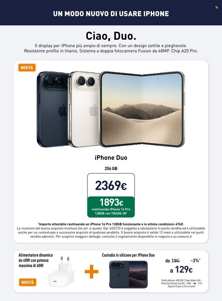 Volantino Unieuro - 23/10/2026 - 29/10/2026. Pagina 2