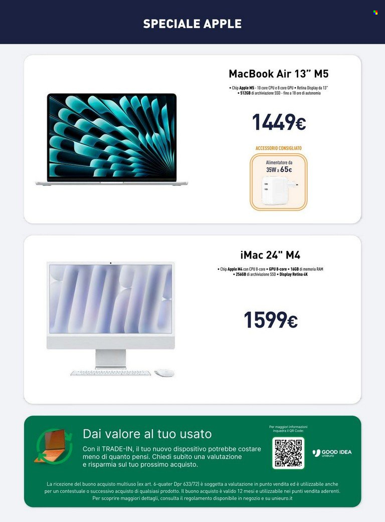 Volantino Unieuro - 23/10/2026 - 29/10/2026. Pagina 12