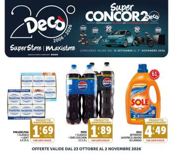 Volantino Deco - 23/10/2026 - 2/11/2026.