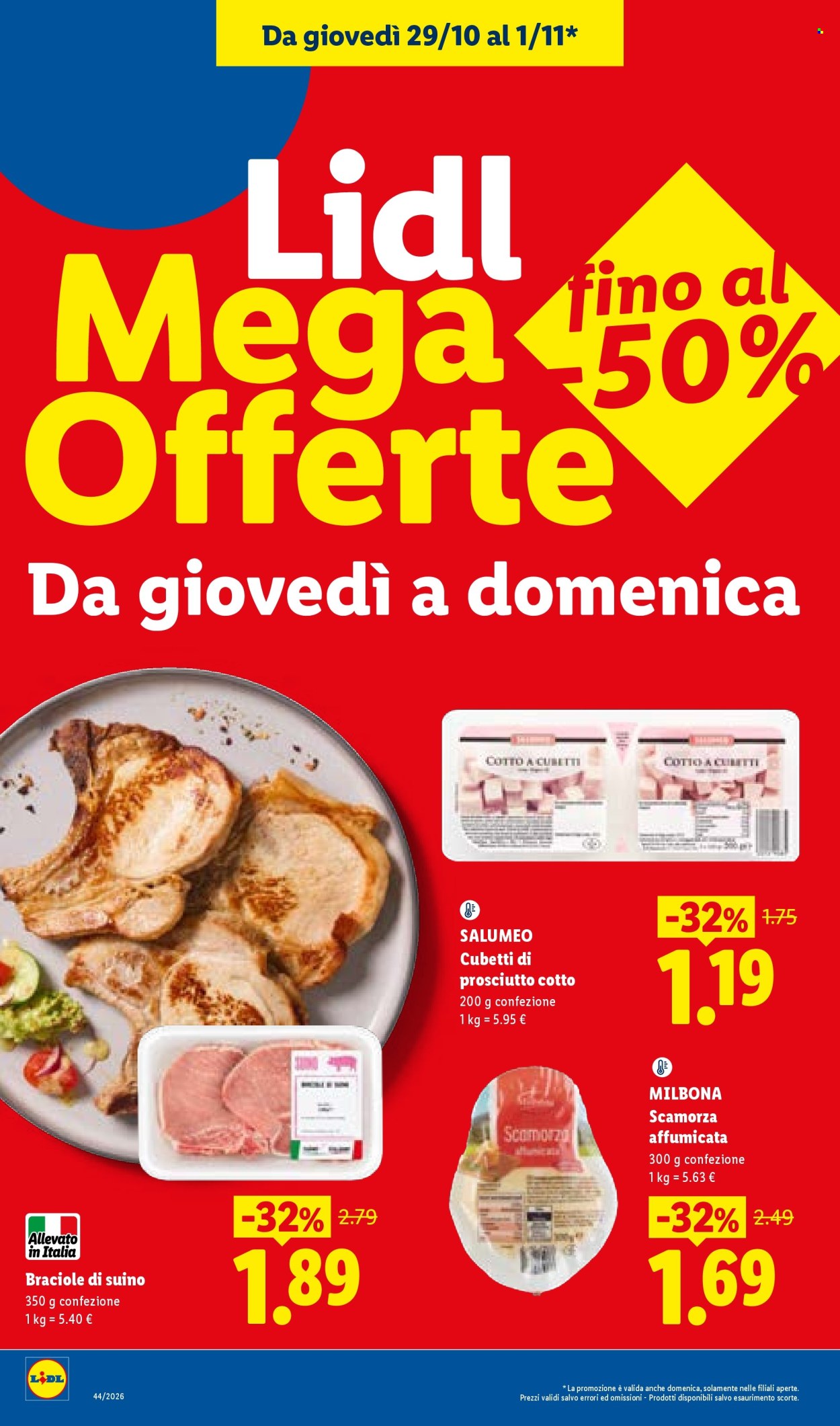 Volantino Lidl - 29/10/2026 - 4/11/2026. Pagina 2
