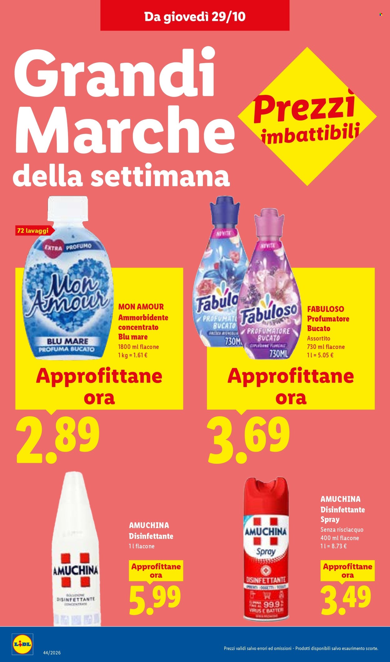 Volantino Lidl - 29/10/2026 - 4/11/2026. Pagina 54