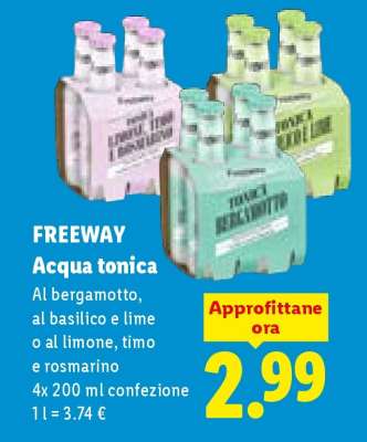 Freeway Acqua tonica