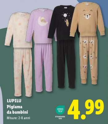 Lupilu Pigiama da bambini