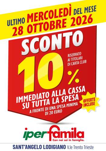 Volantino Famila - 28/10/2026 - 28/10/2026.