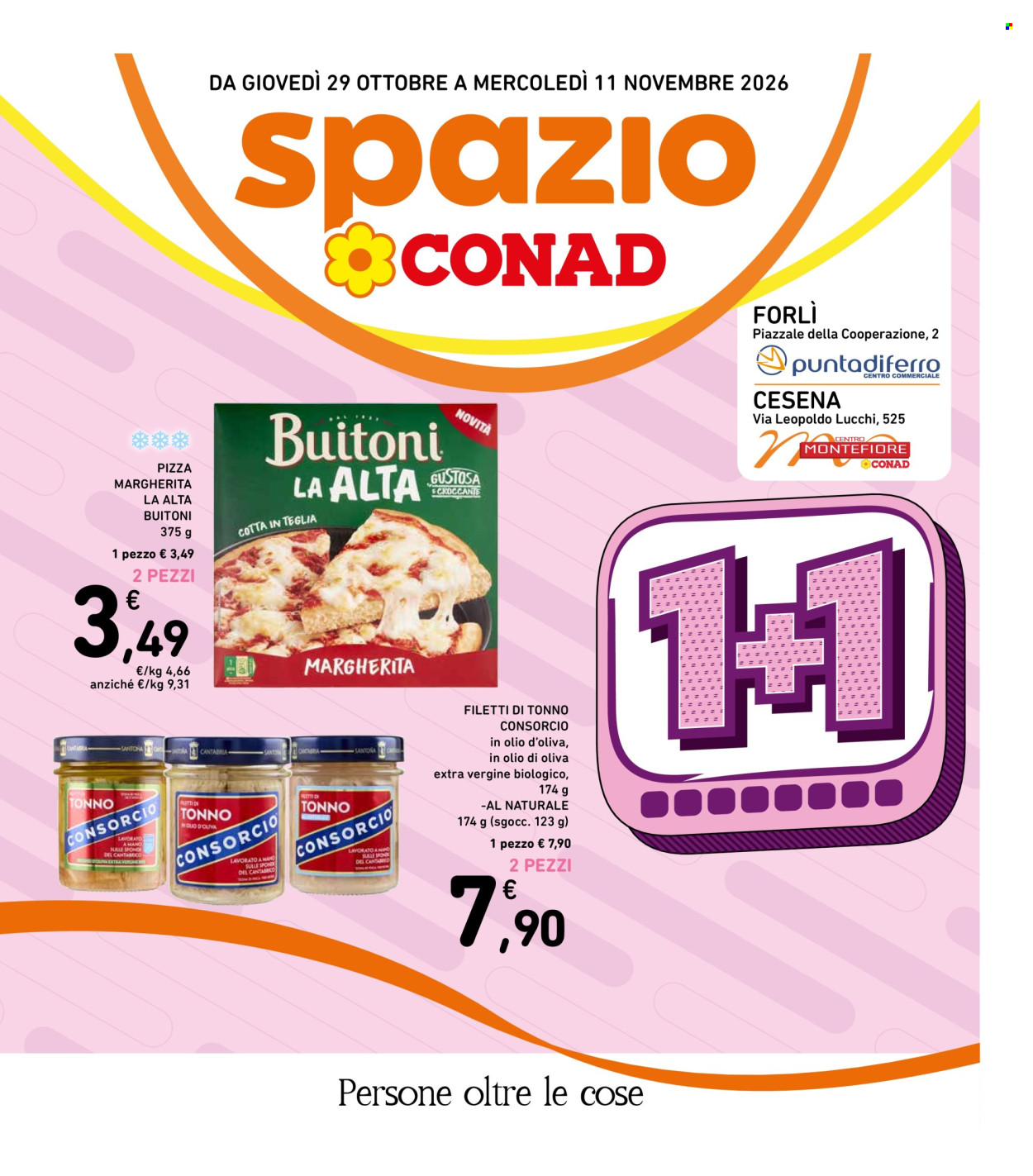 Volantino Spazio Conad - 29/10/2026 - 11/11/2026. Pagina 1