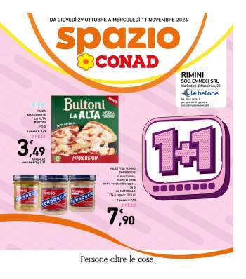 Volantino Spazio Conad - 29/10/2026 - 11/11/2026.