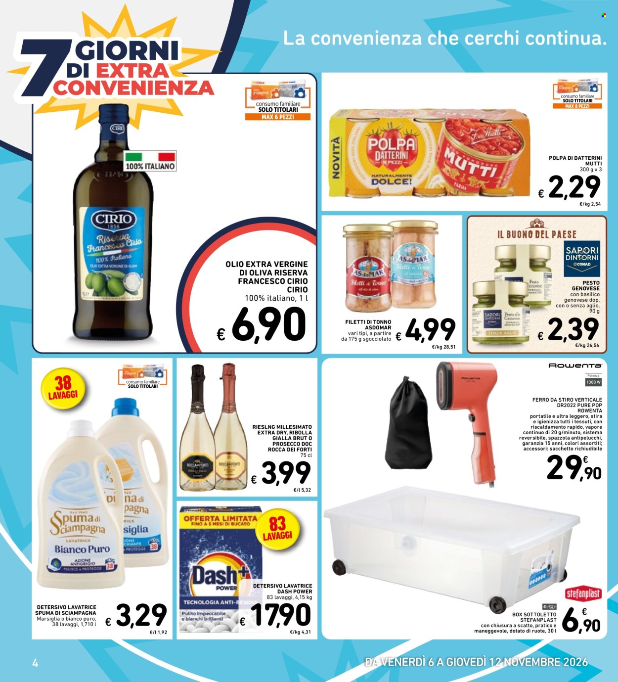 Volantino Conad - 6/11/2026 - 12/11/2026. Pagina 4