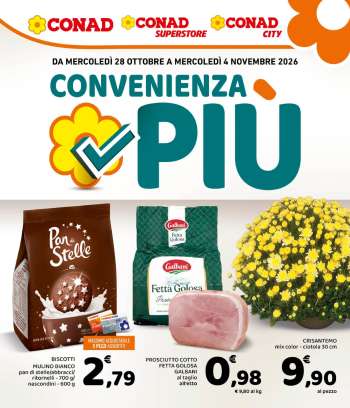 Volantino Conad - 28/10/2026 - 4/11/2026.