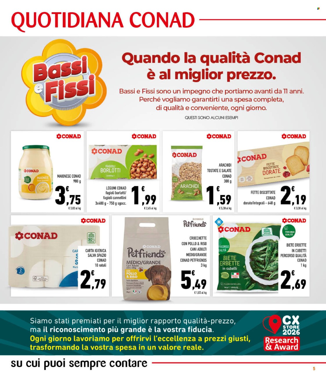 Volantino Conad - 28/10/2026 - 4/11/2026. Pagina 5