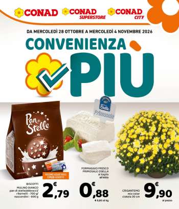 Volantino Conad - 28/10/2026 - 4/11/2026.