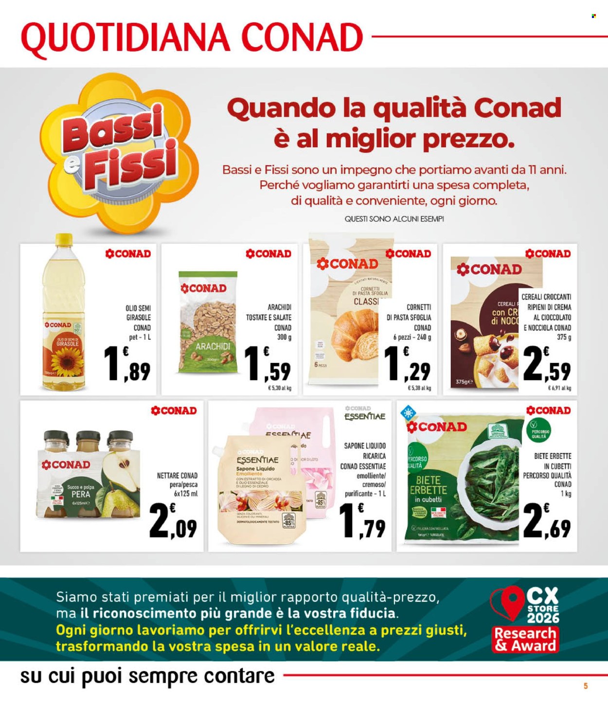 Volantino Conad - 28/10/2026 - 4/11/2026. Pagina 5